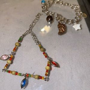 3 Charm bracelets